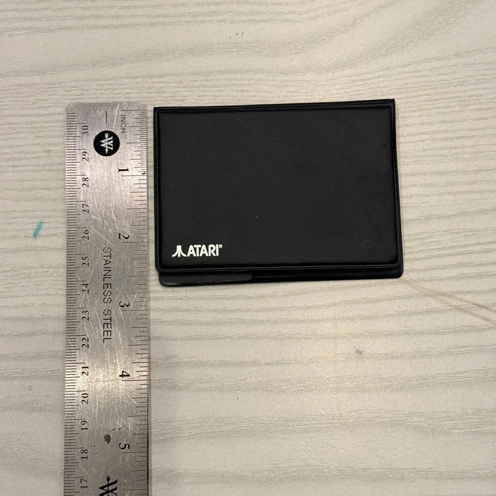 Atari Unisex DB 2300 Manual Case Vintage Tech Accessory OS Black Faux Leather